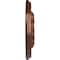 Ekena Millwork Granada Ceiling Medallion (Fits Canopies up to 6 5/8"), 18"OD x 3 1/2"ID x 2 1/2"P, Copper Penny CM18GACPS - alternate 2
